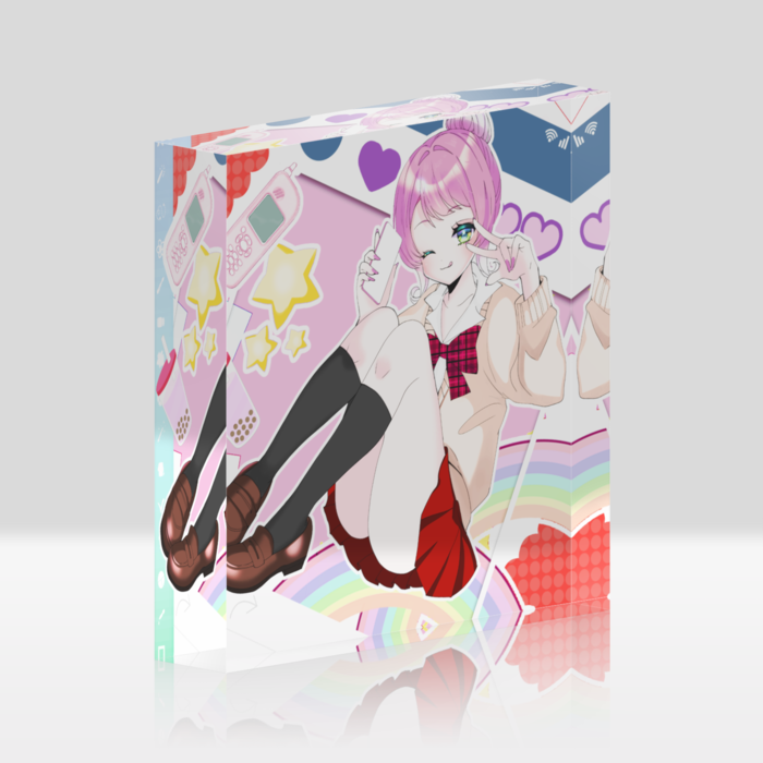 アクリルブロック - 100x100mm