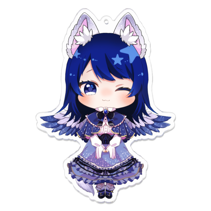 アクリルキーホルダー - 100 x 100 (mm)