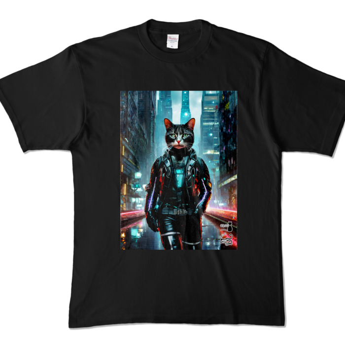 カラーTシャツ - XL - ブラック (濃色)