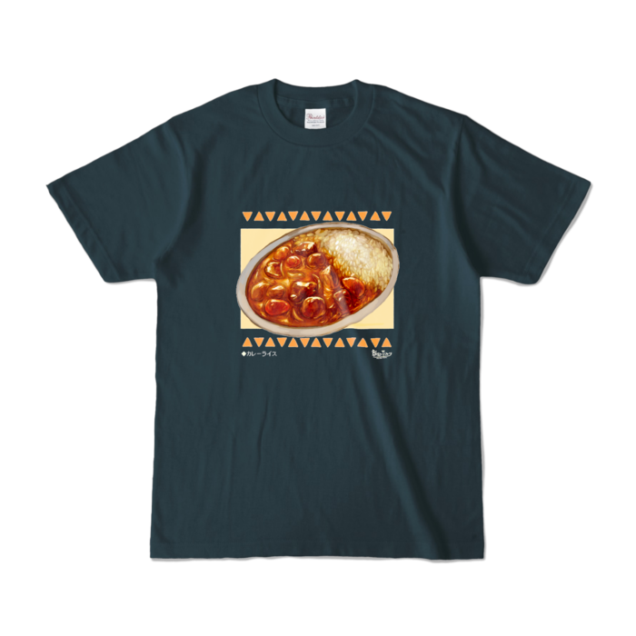 カラーTシャツ - S - デニム (濃色)