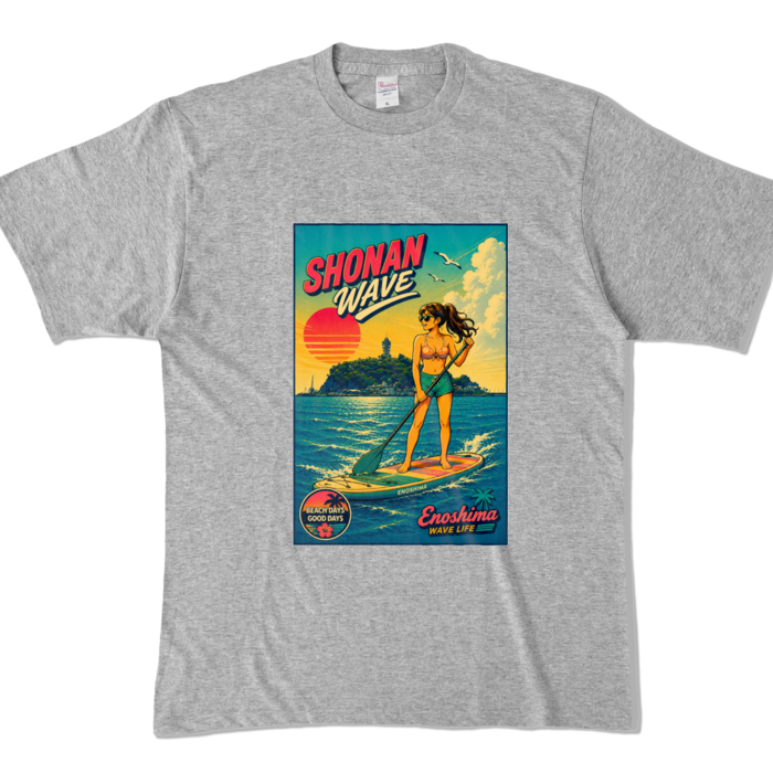 カラーTシャツ - XL - 杢グレー (濃色)