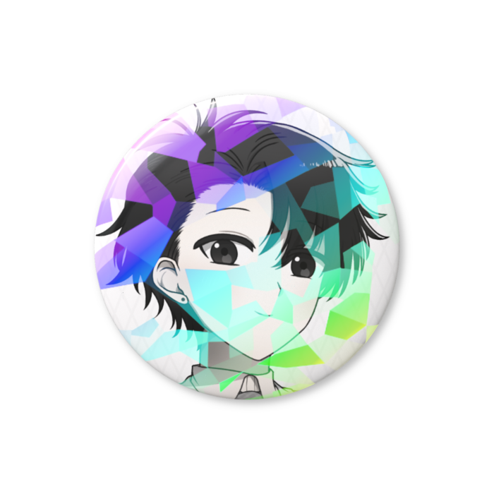 ホログラム缶バッジ - 44mm