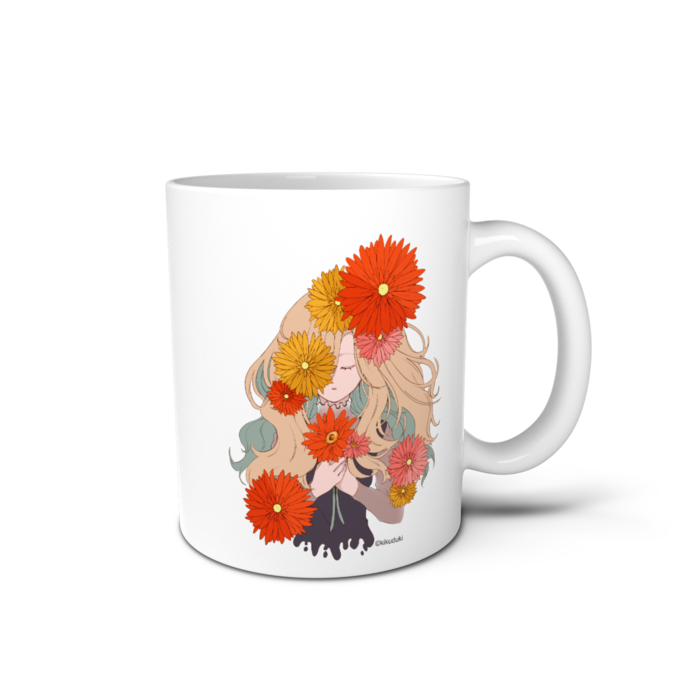 マグカップ - 直径 8 cm / 高さ 9.5 cm