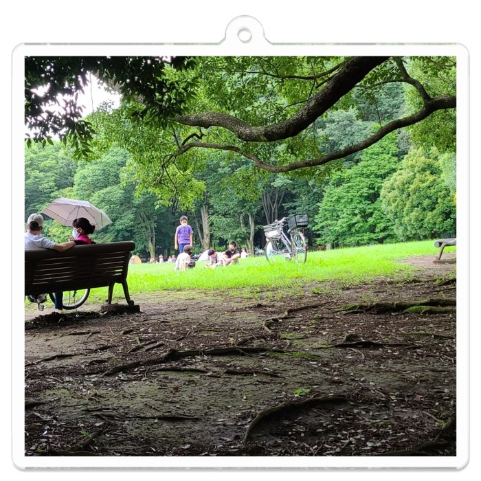 アクリルキーホルダー - 70 x 70 (mm)