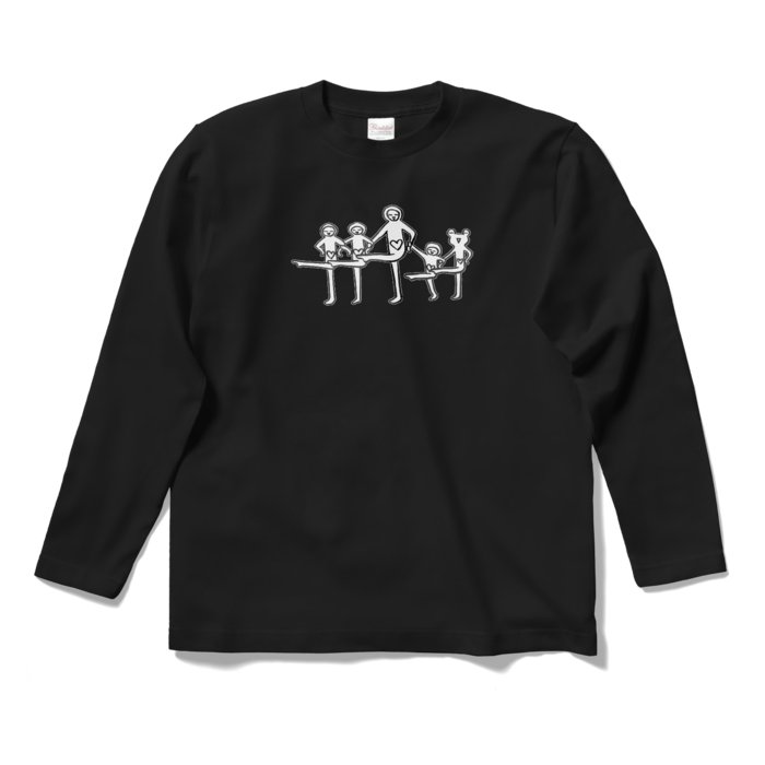 ロングスリーブTシャツ - S - ブラック