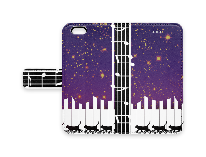 手帳型iPhoneケース - iPhone6 - ストラップ穴 なし