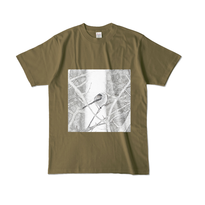 カラーTシャツ - L - オリーブ (濃色)(6)