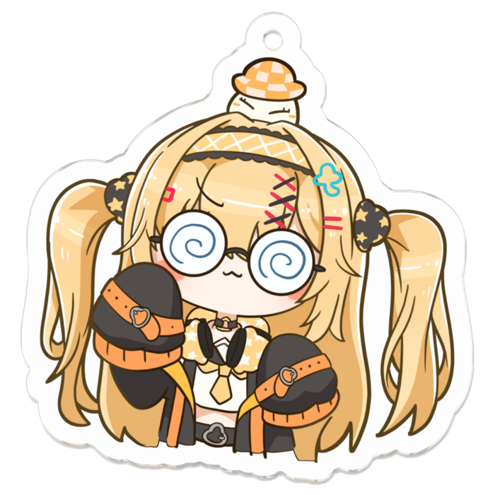 アクリルキーホルダー - 50 x 50 (mm)