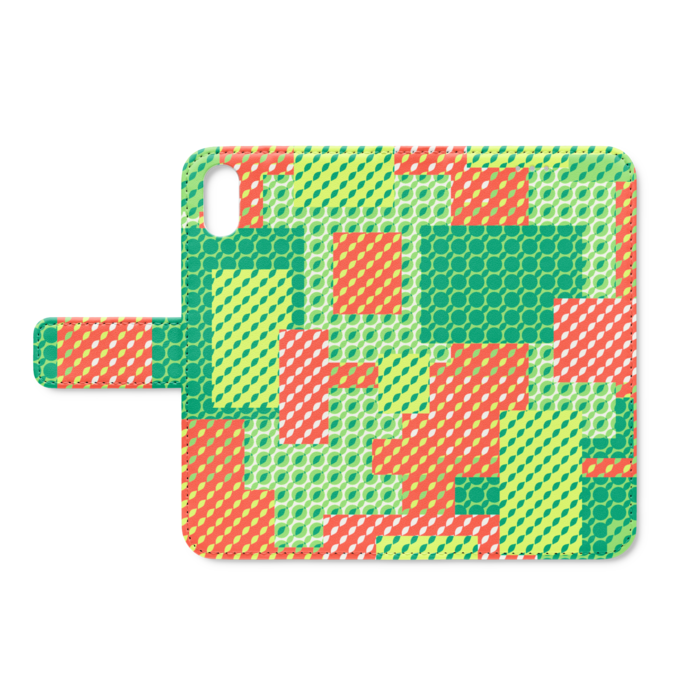 手帳型iPhoneケース - iPhone XS / X - ストラップ穴 なし