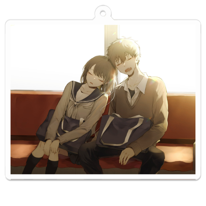 アクリルキーホルダー - 70 x 70 (mm)