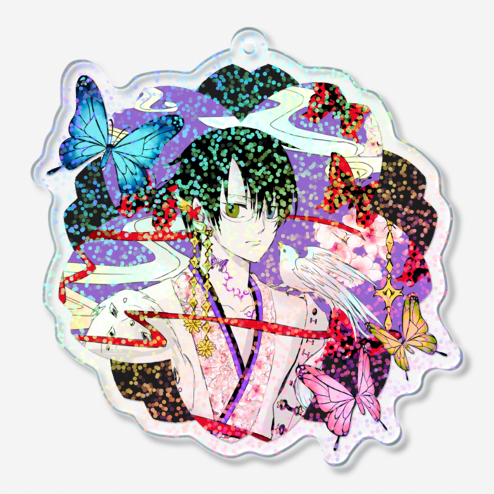 ホログラムアクリルキーホルダー - 70 × 70mm(四月一日君尋))