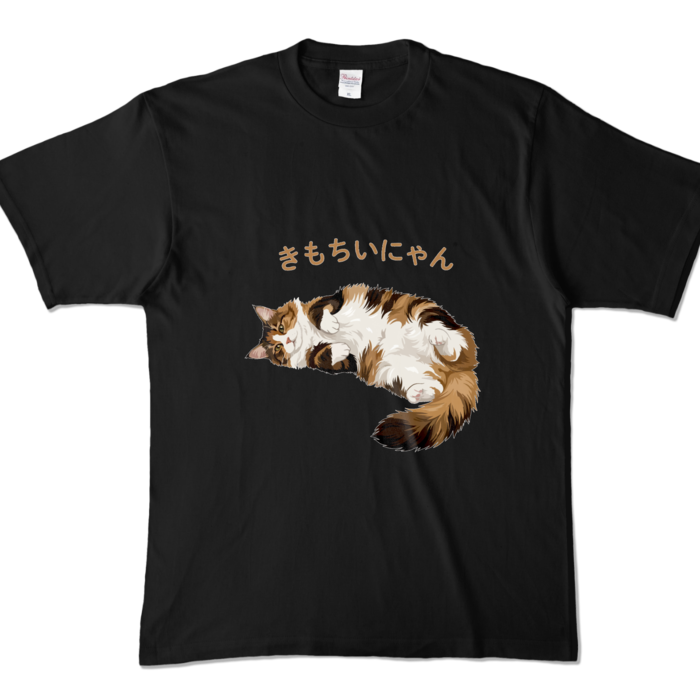カラーTシャツ - XL - ブラック (濃色)