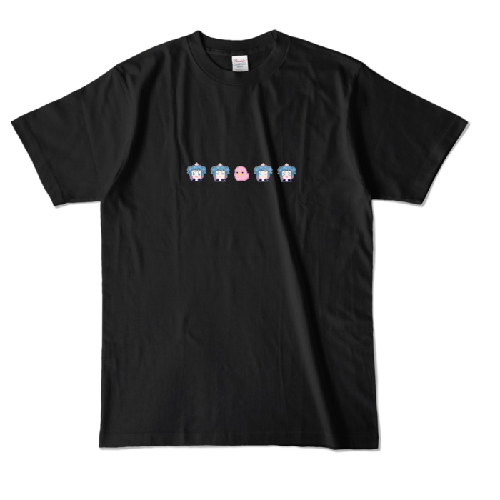 ドット絵Tシャツ(ブラック) Lサイズ