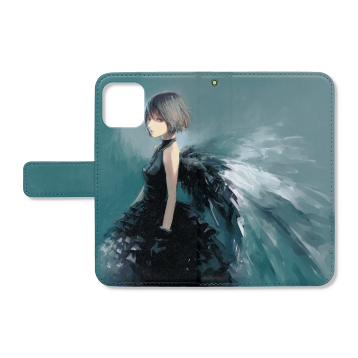 手帳型iPhoneケース - iPhone11Pro - ストラップ穴 あり