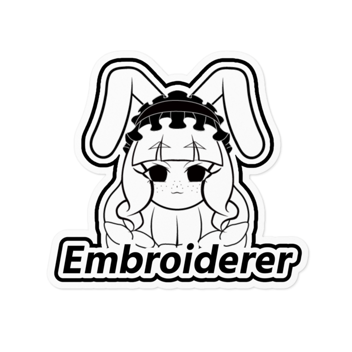 ステッカー - 100 x 100 (mm)