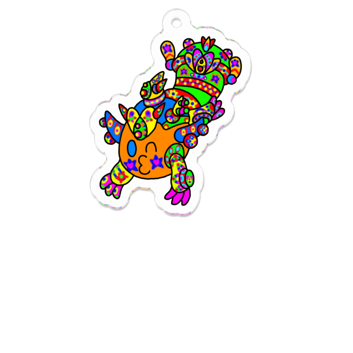 アクリルキーホルダー - 70 x 70 (mm)