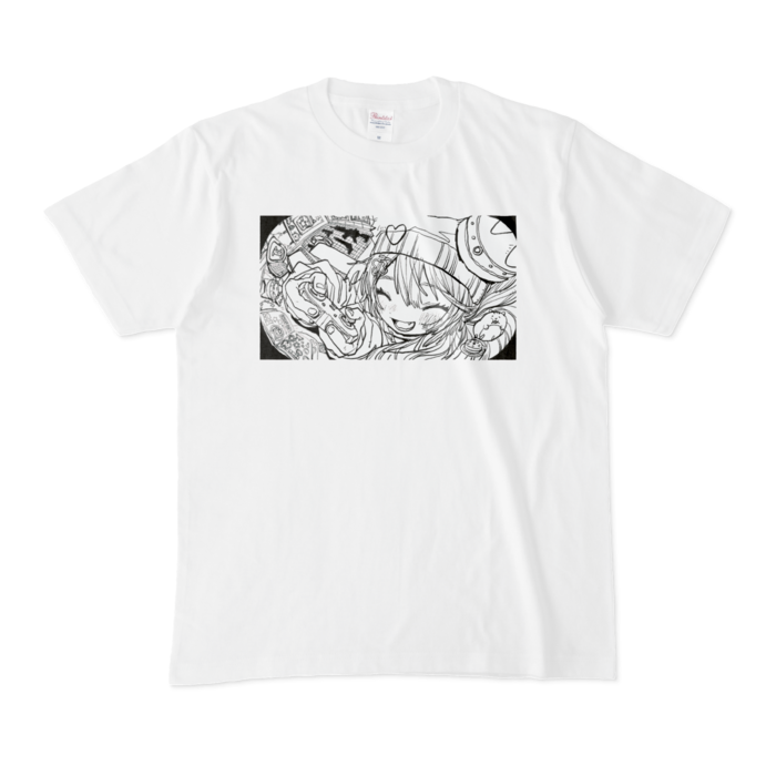 おうちじかんTシャツ(にっこりver) - M - 白