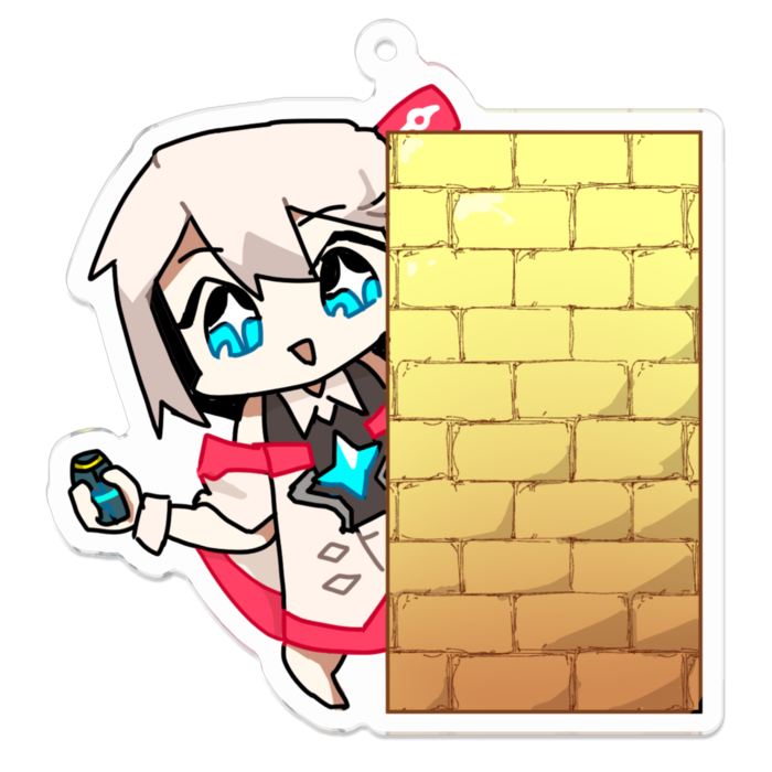 アクリルキーホルダー - 70 x 70 (mm)