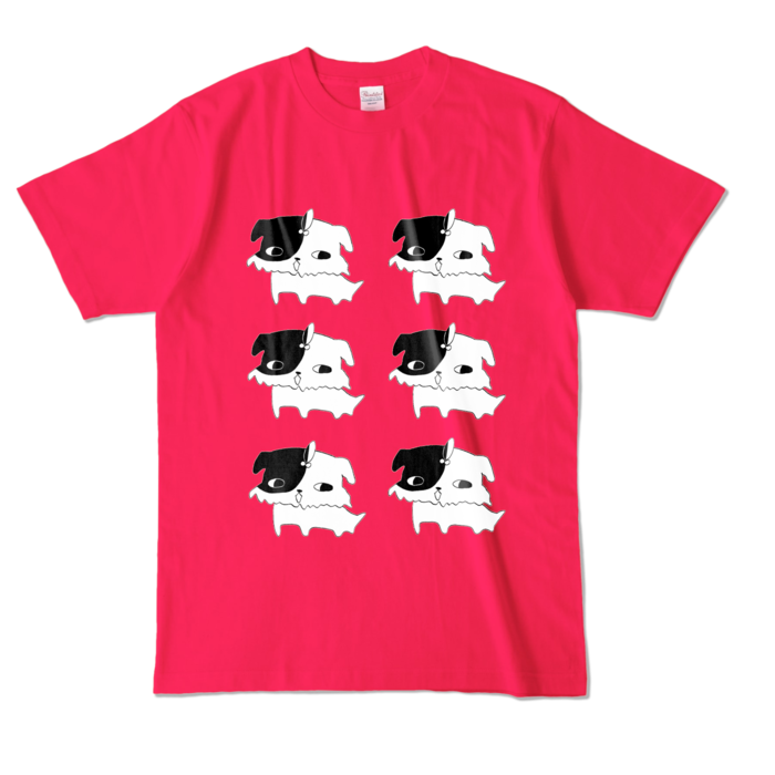 カラーTシャツ - L - ホットピンク (濃色)