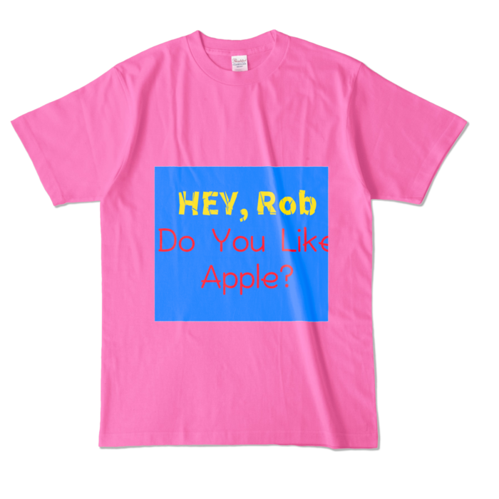 カラーTシャツ - L - ピンク (濃色)