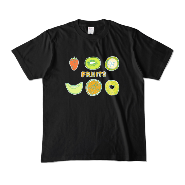 カラーTシャツ - M - ブラック (濃色)