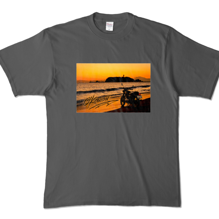 カラーTシャツ - XL - チャコール (濃色)