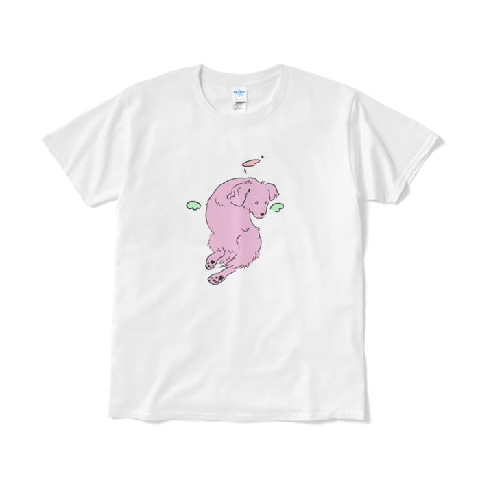 - L - ホワイト+ピンク