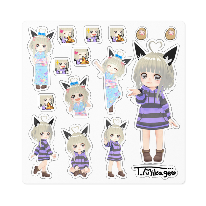 Sticker - 100 x 100 (mm)
