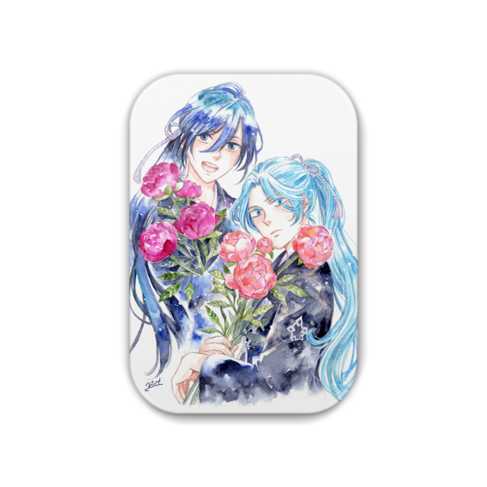 缶バッジ - 角丸 51x76mm