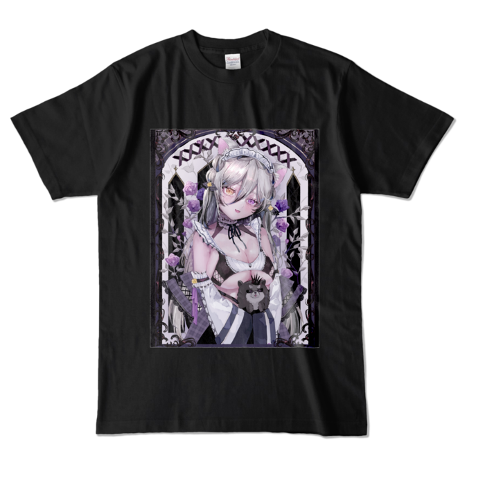 カラーTシャツ - L - ブラック (濃色)