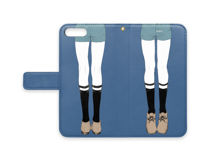 手帳型iPhoneケース - iPhone 8 Plus / 7 Plus - ストラップ穴 あり