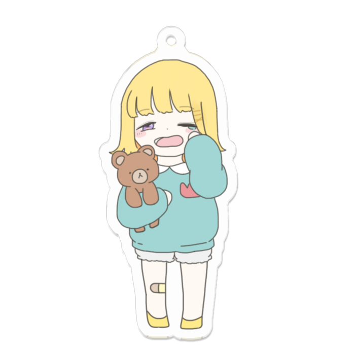 アクリルキーホルダー - 70 x 70 (mm)