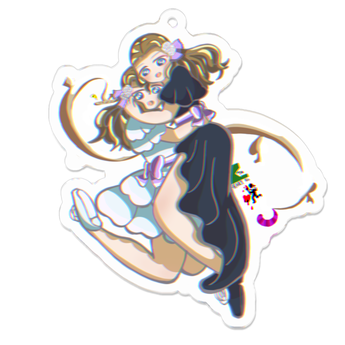 アクリルキーホルダー - 70 x 70 (mm)