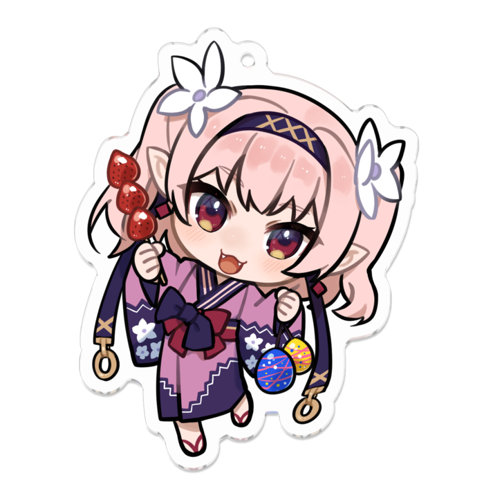 アクリルキーホルダー - 70 x 70 (mm)