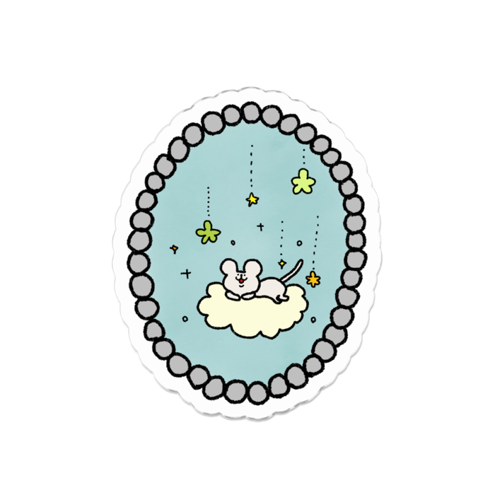 アクリルバッジ - 50 x 50 (mm)