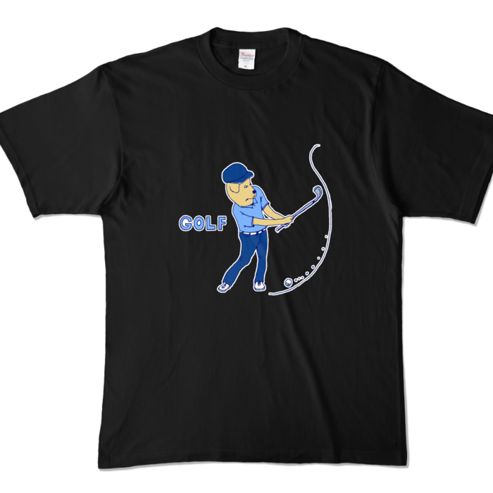 カラーTシャツ - XL - ブラック (濃色)