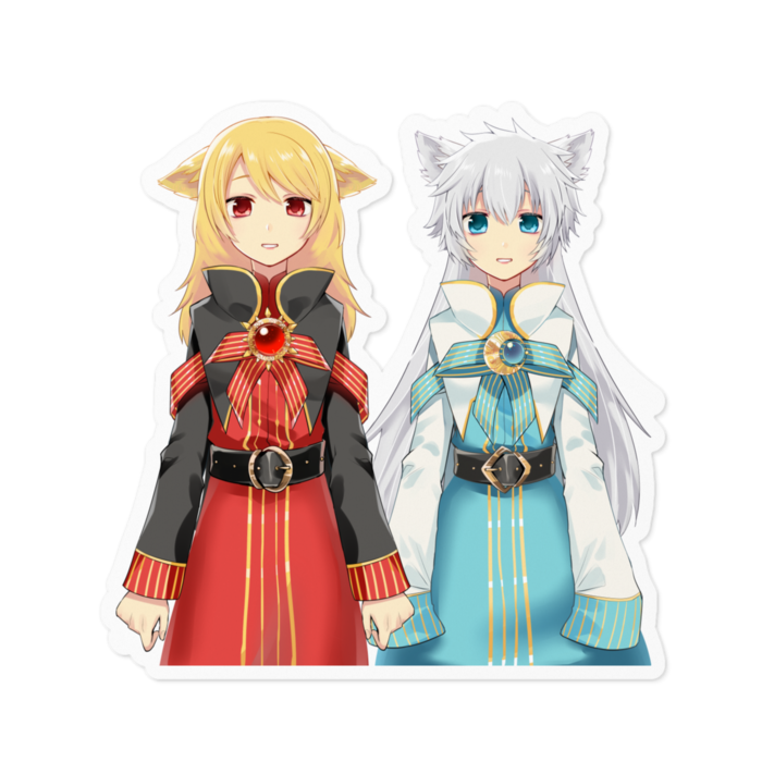 ステッカー - 100 x 100 (mm)