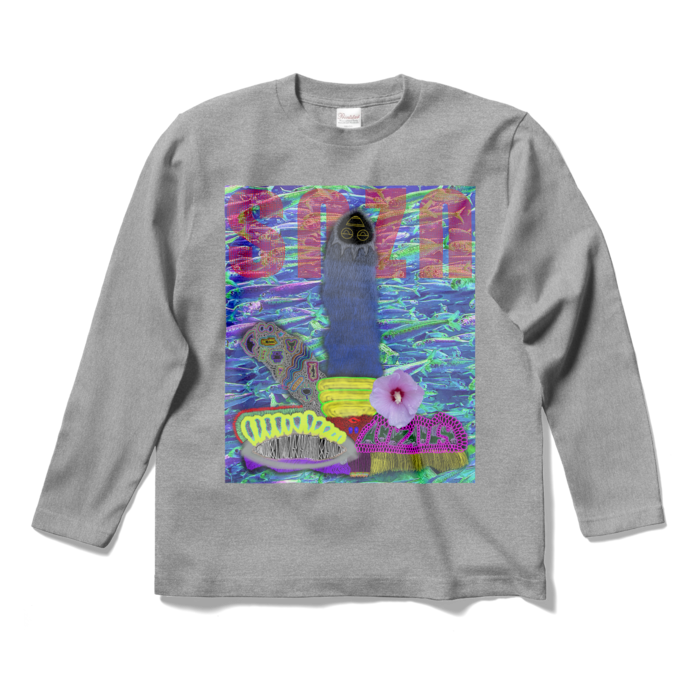 ロングスリーブTシャツ - S - 杢グレー