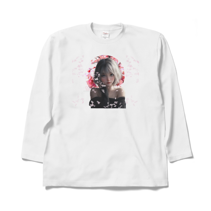 ロングスリーブTシャツ - XL -typeC  ホワイト(2)