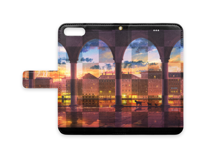 手帳型iPhoneケース - iPhone 8 Plus / 7 Plus - ストラップ穴 あり