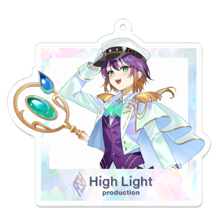 アクリルキーホルダー - 70 x 70 (mm)