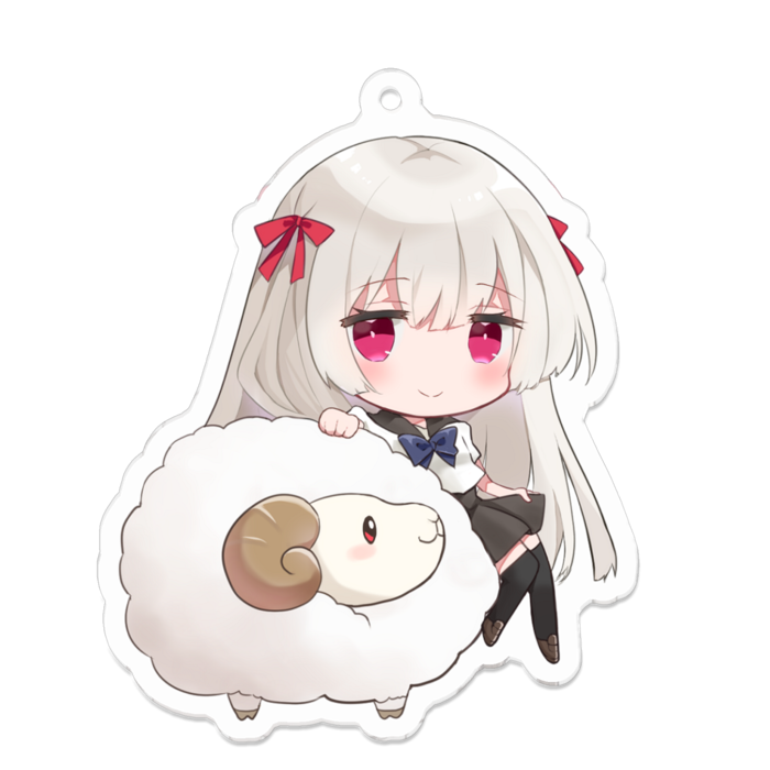 アクリルキーホルダー - 70 x 70 (mm)