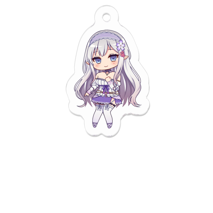 アクリルキーホルダー - 50 x 50 (mm)