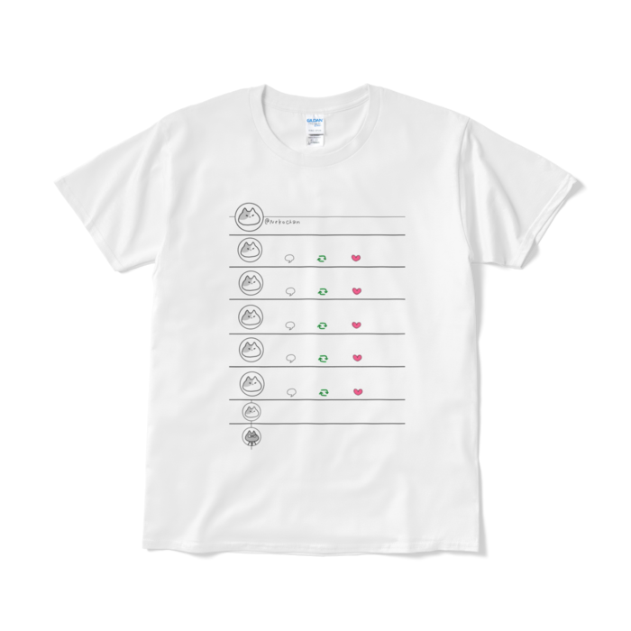 Tシャツ(短納期) - L - ホワイト