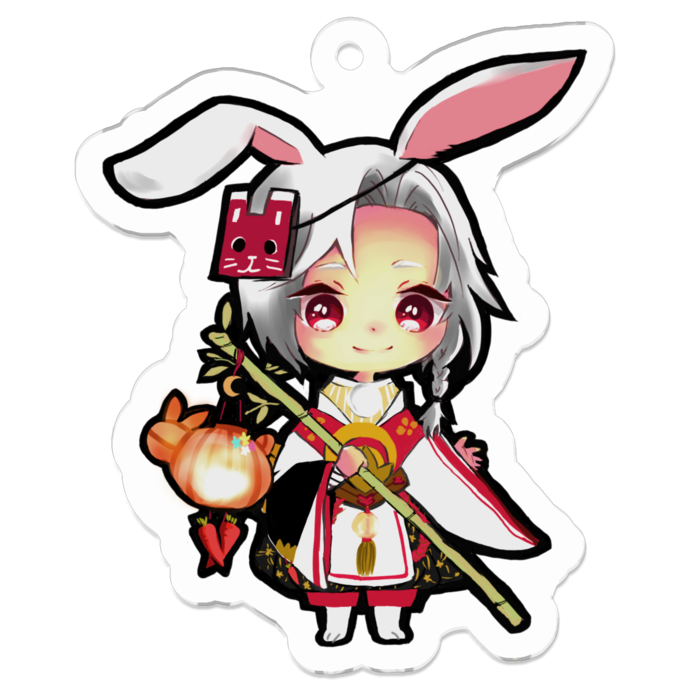 アクリルキーホルダー - 50 x 50 (mm)