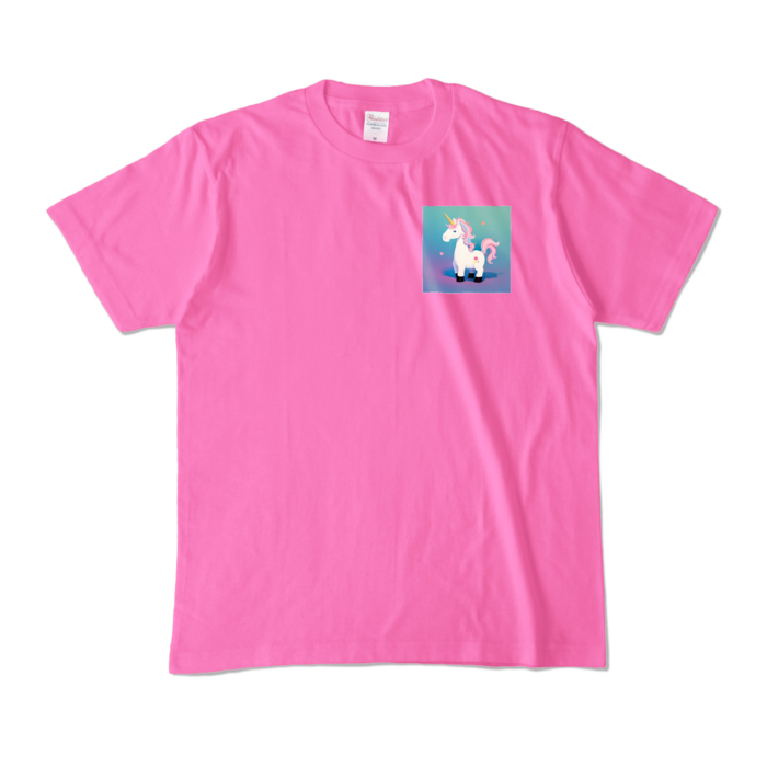 カラーTシャツ - M - ピンク (濃色)