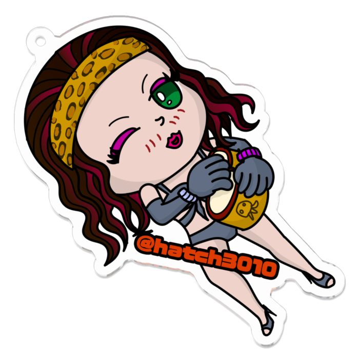 アクリルキーホルダー - 70 x 70 (mm)