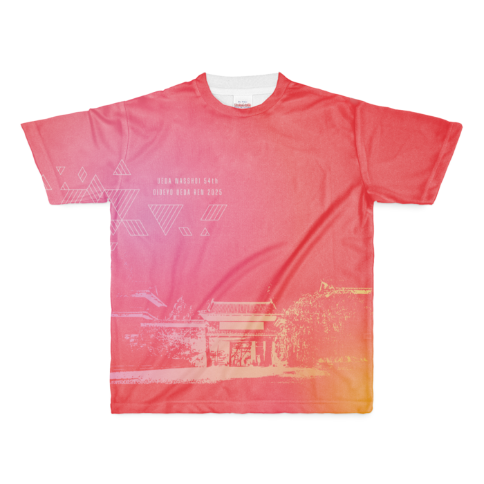 フルグラフィックTシャツ - M - 両面印刷