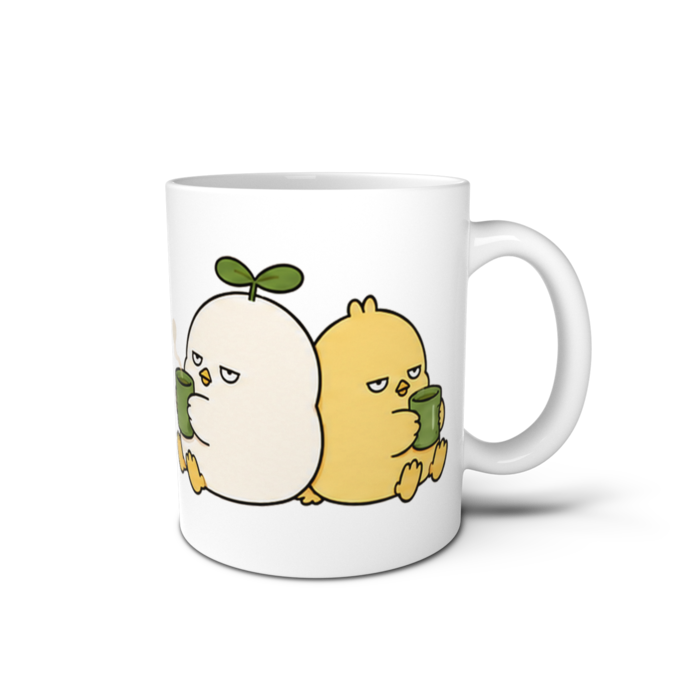 マグカップ - 直径 8cm / 高さ 9.5cm