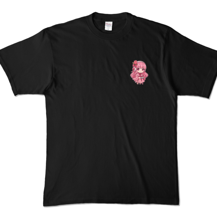 カラーTシャツ - XL - ブラック (濃色)